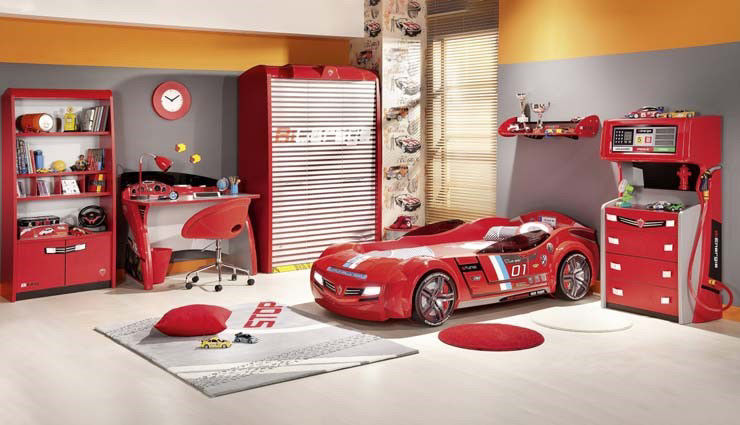 رنگ های مناسب برای چیدمان اتاق خواب پسرانه