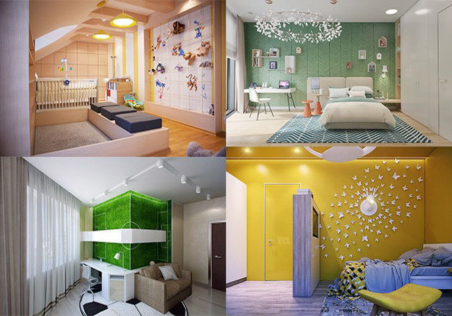 رنگ های مناسب برای چیدمان اتاق خواب پسرانه